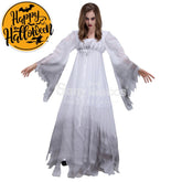 【In Stock】Halloween Cosplay White Ghost Costume Costumes